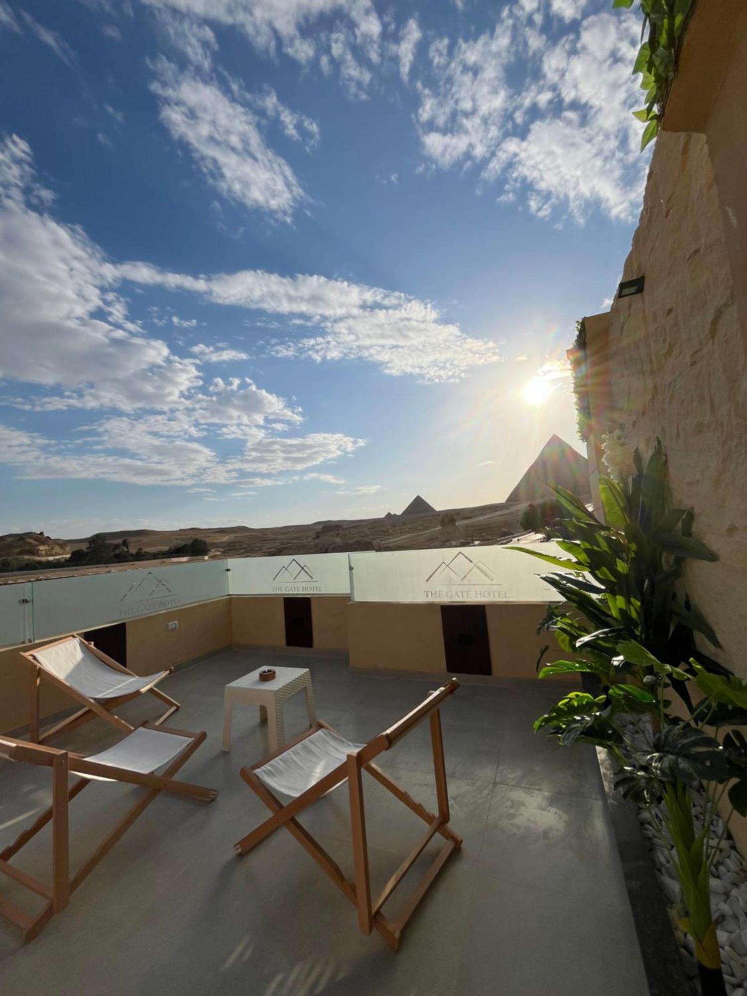 The Gate Hotel Front Pyramids & Sphinx View Kafrat al Jabal Екстер'єр фото