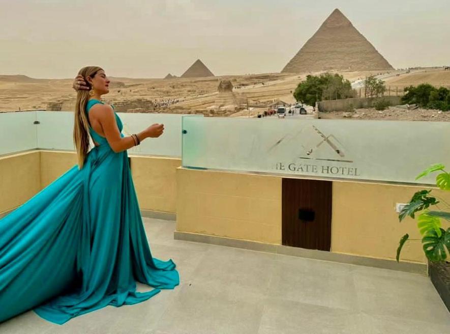 The Gate Hotel Front Pyramids & Sphinx View Kafrat al Jabal Екстер'єр фото
