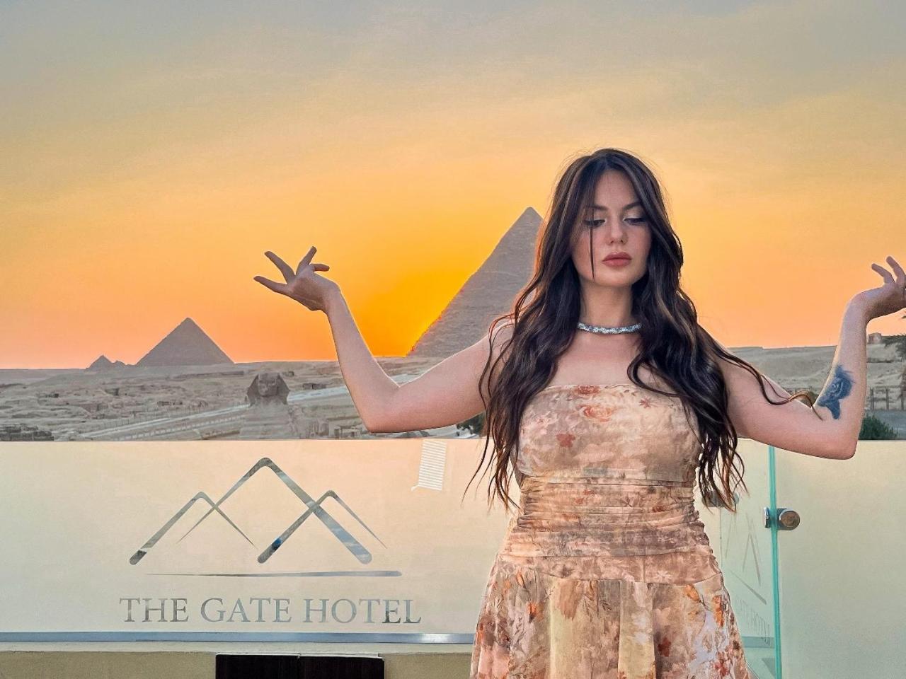 The Gate Hotel Front Pyramids & Sphinx View Kafrat al Jabal Екстер'єр фото